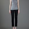 Vanessa Bruno Athé Slim Cropped Jean in Black - Lyst