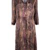 Yves Saint Laurent Snake Dress in Multicolor (snake) - Lyst