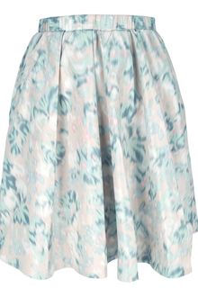 Acne Romantic Print Skirt - Lyst