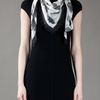 Alexander Mcqueen Skull Scarf in Black - Lyst