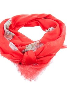 Alexander McQueen Printed Scarf - Lyst