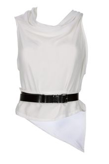 Ann Demeulemeester Sleeveless Blouse - Lyst