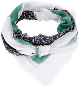 Balenciaga Printed Scarf - Lyst
