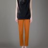 Bottega Veneta Draped Silk Top in Black - Lyst