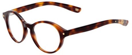 Bottega Veneta Tortoiseshell Glasses in Brown - Lyst