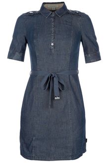 Burberry Brit Denim Dress - Lyst