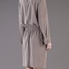 Carven Front Tie Dress in Brown (tan) - Lyst