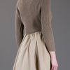 Carven Cropped Jumper in Brown (taupe) - Lyst