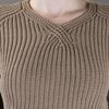 Carven Cropped Jumper in Brown (taupe) - Lyst