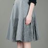 Comme Des Garçons Vintage Ruched Skirt in Gray (black) - Lyst