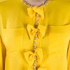 D&g Chain Detail Blouse in Yellow - Lyst