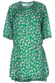 Diane Von Furstenberg Printed Dress - Lyst