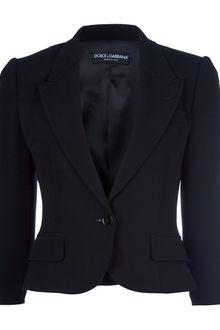 Dolce & Gabbana Cropped Blazer - Lyst