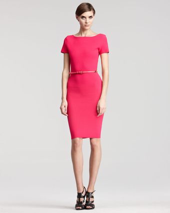  Capsleeve Stretch Knit Dress 