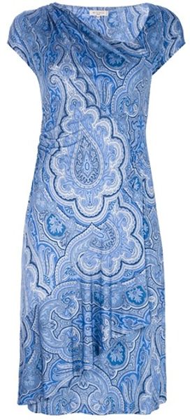  Paisley Print Dress 