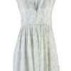 Giada Forte Print Dress in Green (white) - Lyst