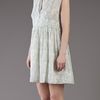 Giada Forte Print Dress in Green (white) - Lyst