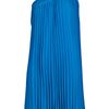 Halston Heritage One Shoulder Dress in Blue - Lyst