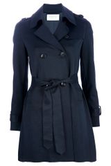 Harris Wharf London Belted Trench Coat
