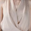 Helmut Lang Layered Shroud Sleeveless Top in Beige (nude) - Lyst
