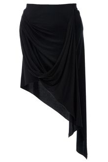 Helmut Lang Shale Jersey Skirt - Lyst