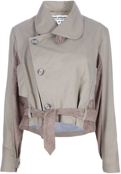 Henrik Vibskov Panopticon Jacket in Beige - Lyst