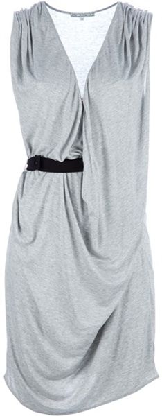 House Of Dagmar Mabel Sleeveless Belted Dress - Lyst