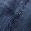 Jil Sander Frayed Scarf in Blue - Lyst