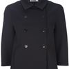 Jil Sander Double Breasted Jacket in Black (grey) - Lyst