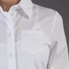 Jil Sander Cropped Oxford Shirt in White - Lyst