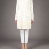 Junya Watanabe Floral Lace Coat in White (floral) - Lyst