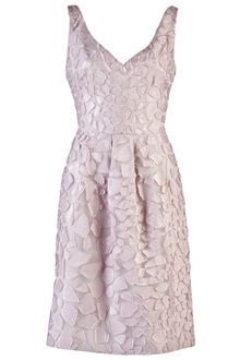 Lela Rose Fil Coupe Dress - Lyst