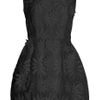 Marni Floral Georgette Dress in Black - Lyst