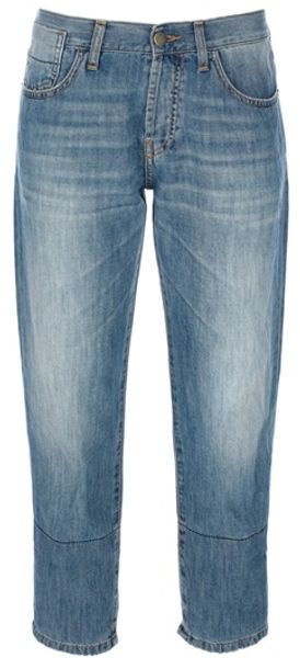 Marni Cropped Jean - Lyst