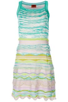 Missoni Striped Knit Dress - Lyst