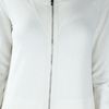 Moncler Round Neck Cardigan in White - Lyst