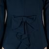 Moschino Marine Bow Detail Jacket in Blue (marine) - Lyst