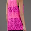 Msgm Floral Lace Vest in Purple (floral) - Lyst