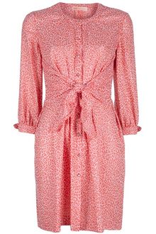 Mw Matthew Williamson Knot Detail Shirt Dress - Lyst