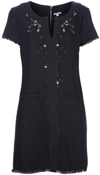 P.a.r.o.s.h. Bead Embellished Dress - Lyst