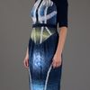 Peter Pilotto Sail Dress in Blue (multi) - Lyst