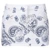 Pierre Balmain Printed Denim Skirt in White (denim) - Lyst