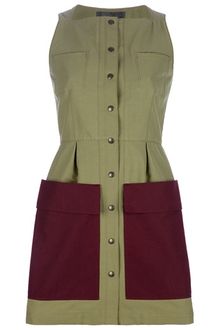 Proenza Schouler Contrast Pocket Dress - Lyst