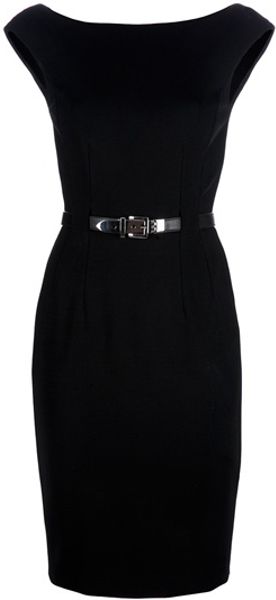 Ralph Lauren Irina Dress in Black - Lyst