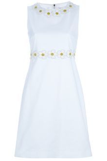 RED Valentino Embroidered Dress - Lyst