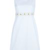 Red Valentino Embroidered Dress in White - Lyst