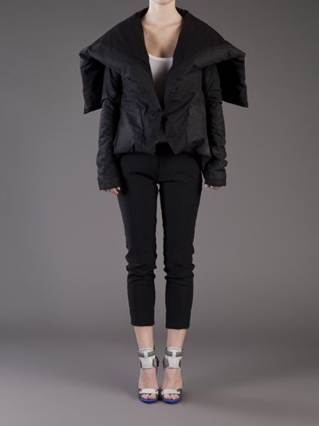 Leather Arm Jacket