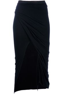 Rick Owens Lilies Drape Skirt - Lyst