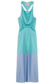 Roksanda Ilincic Col Blck Twist Open Back Gown - Lyst