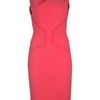 Roland Mouret Sleeveless Fold Detail Dress in Purple (coral) - Lyst